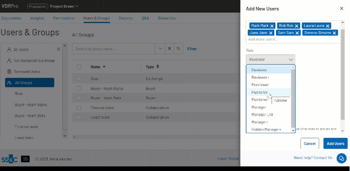 Intralink-add-users