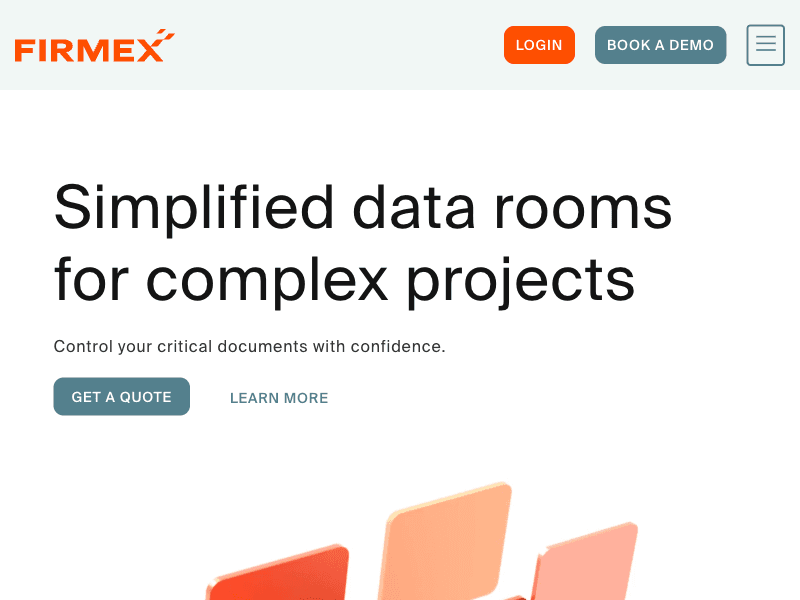 Firmex interface