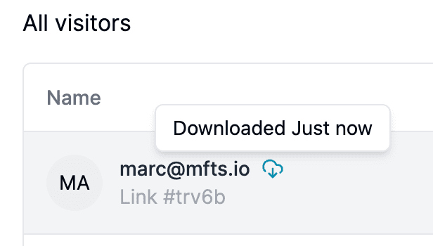 Download Tracking