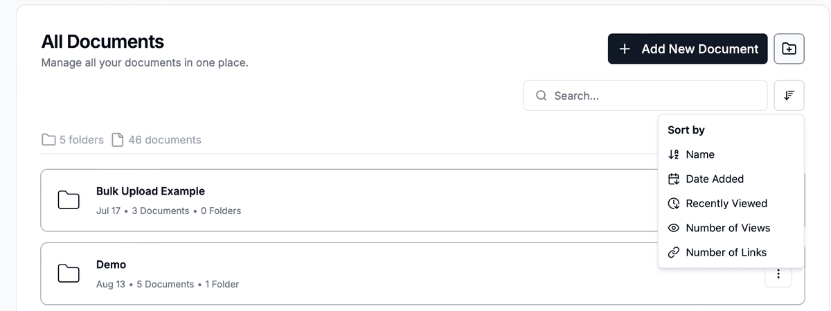 Search and Sort