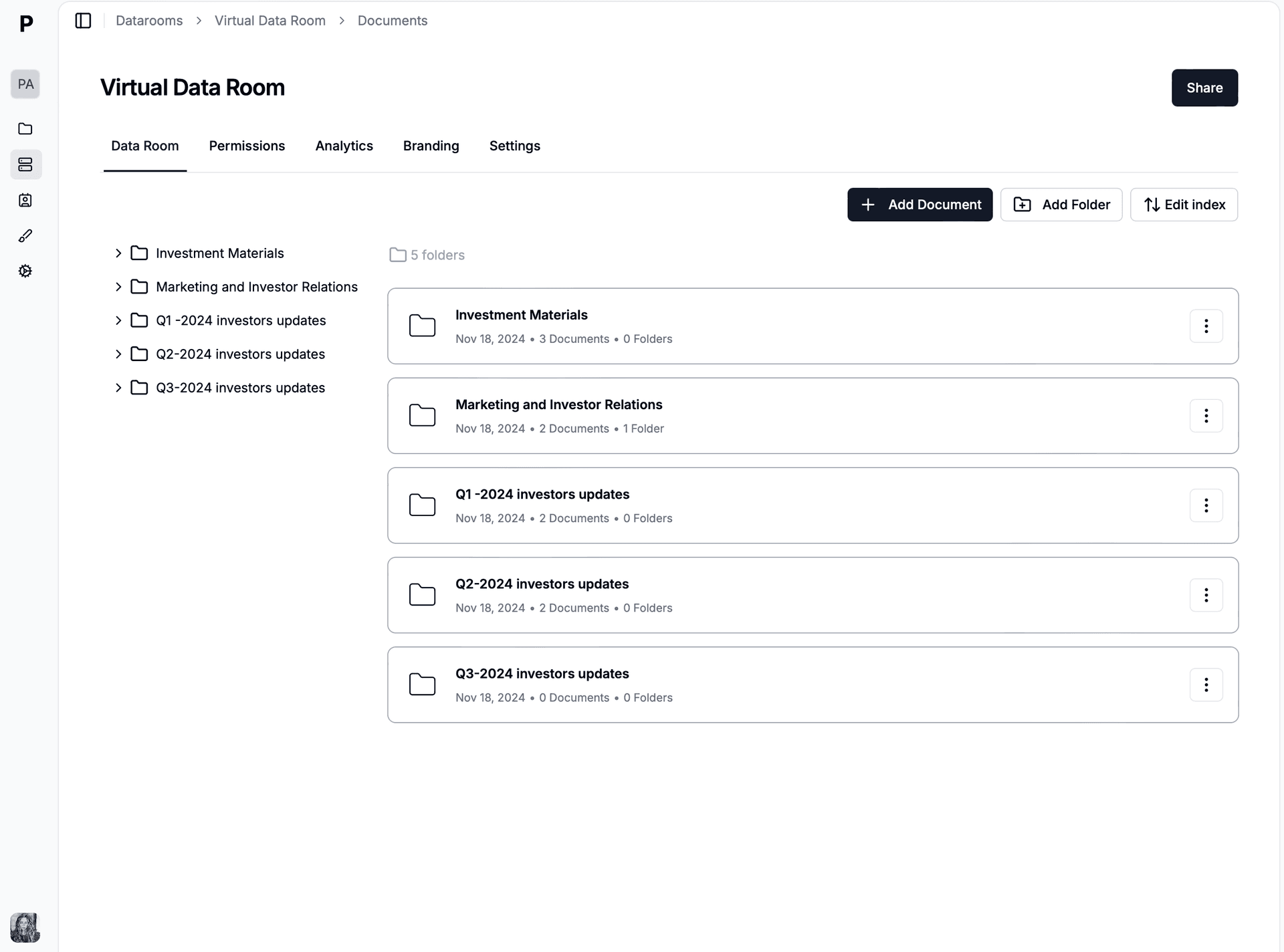Upload your portfolio reports