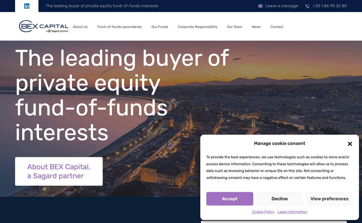 bexcapital.com website