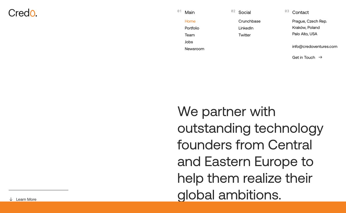 credoventures.com website