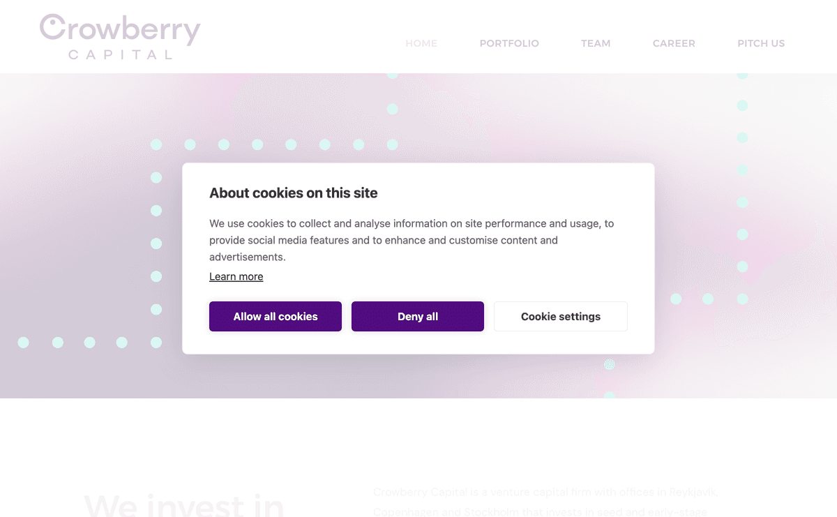 crowberrycapital.com website