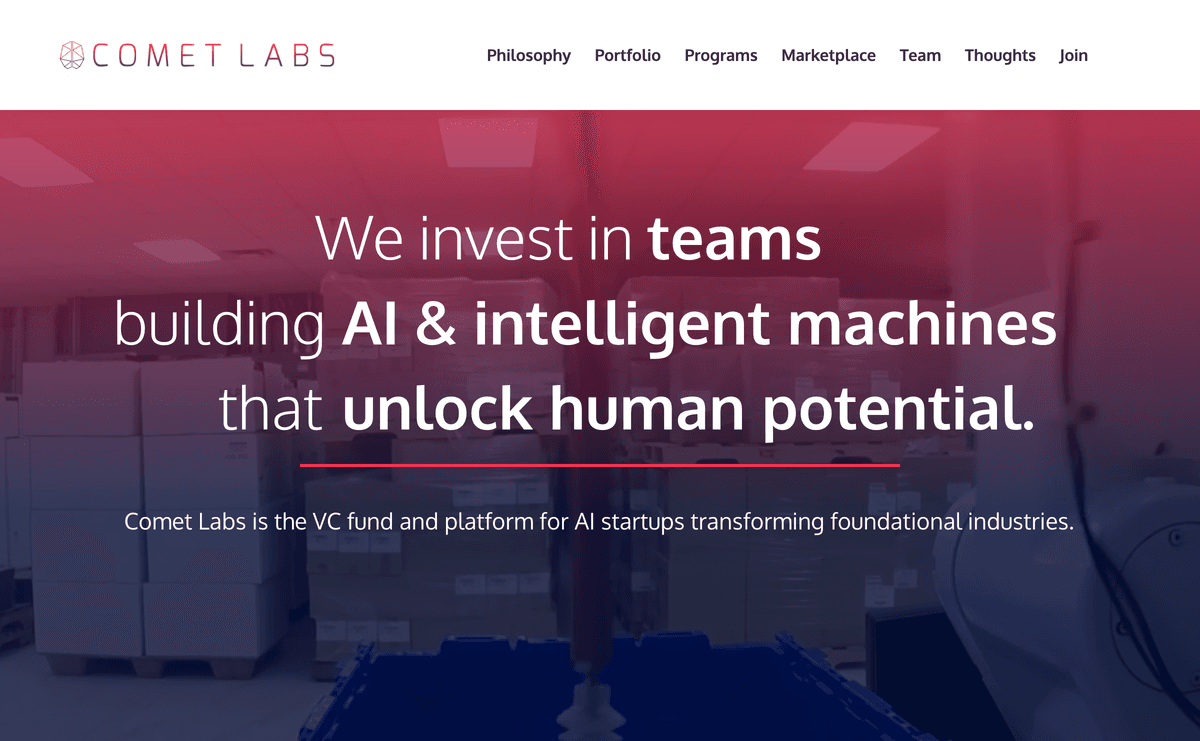 cometlabs.io website