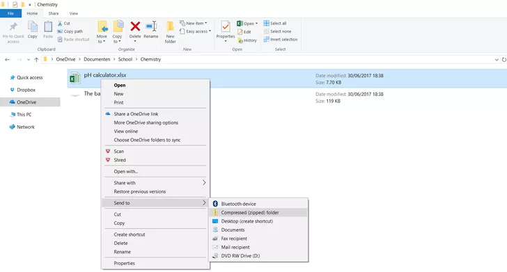 Archivo Excel comprimido con protección de contraseña