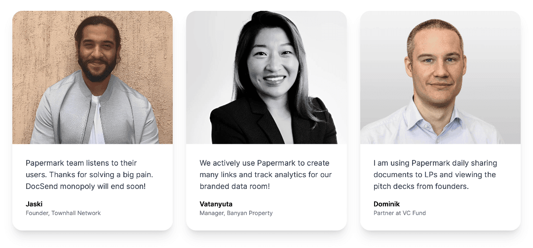 Papermark Ratings