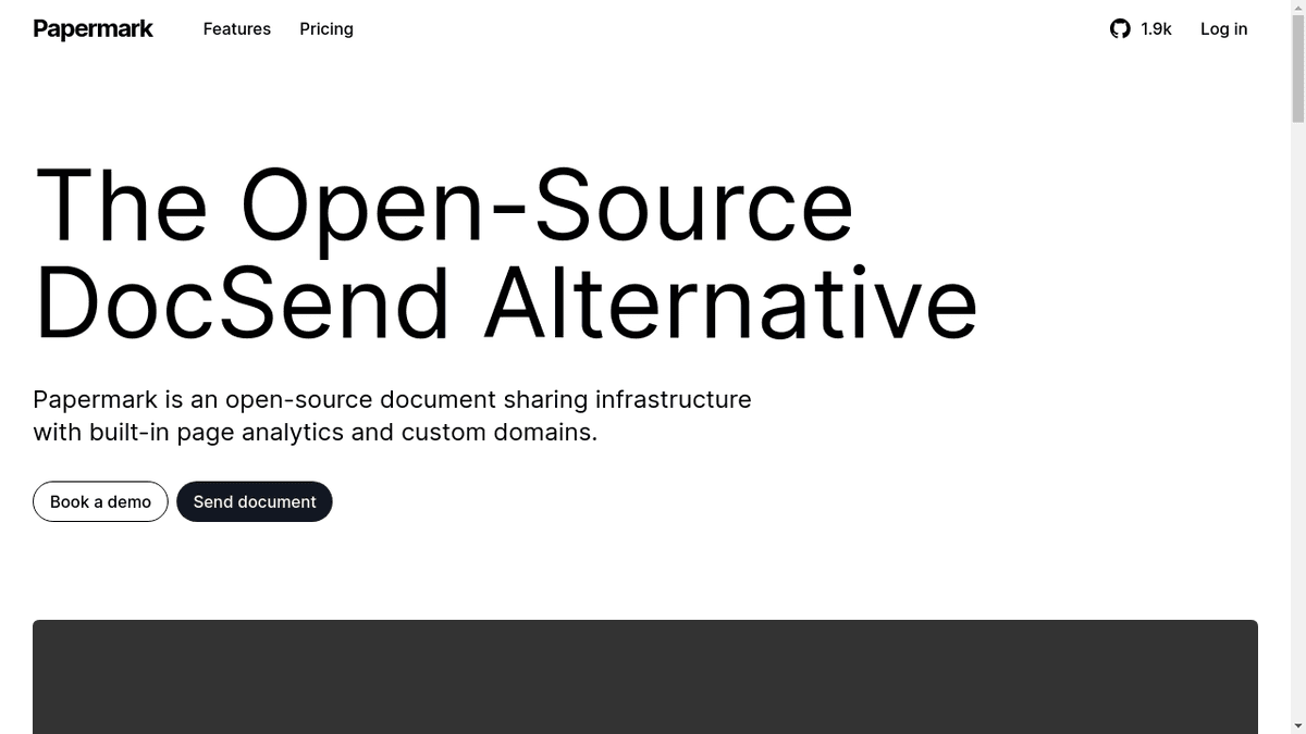 Site web de Papermark