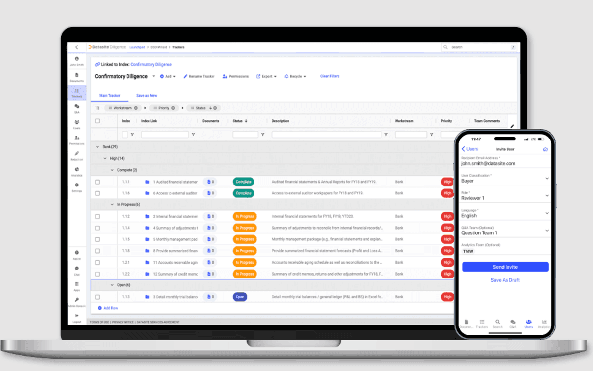Datasite VDR Collaboration