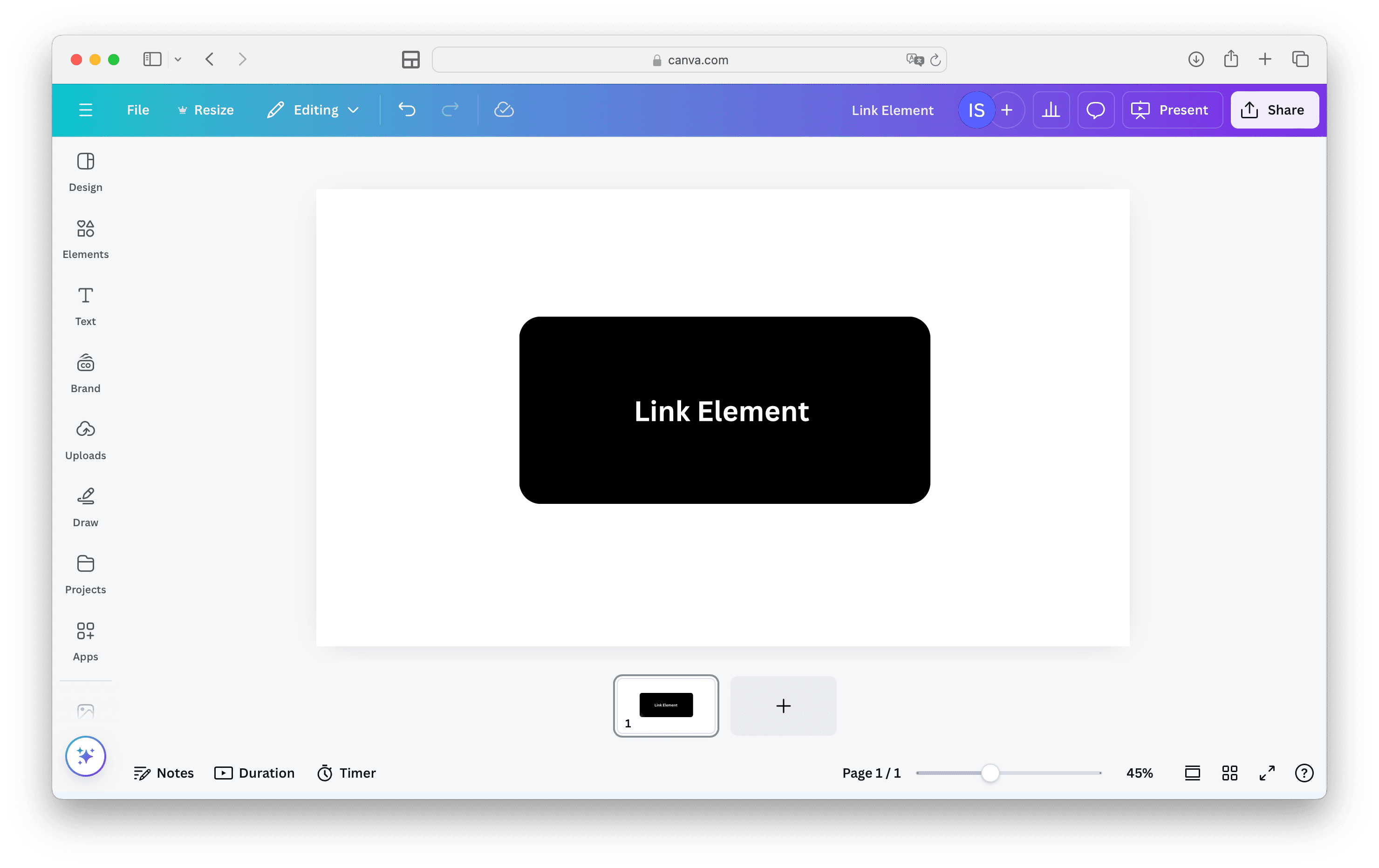 Cómo enlazar un PDF en Canva