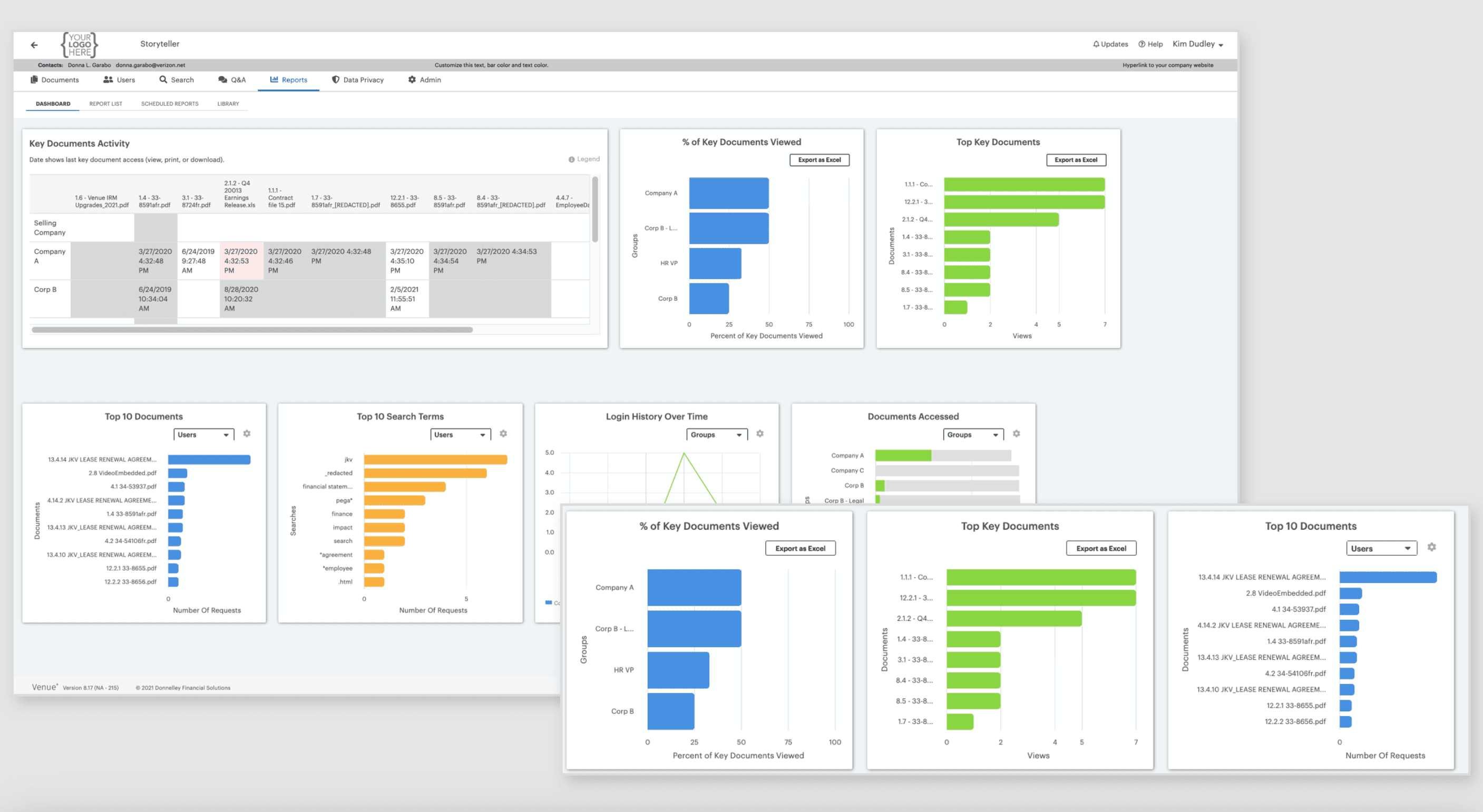 DFIN Venue Virtual Data Room: Overview