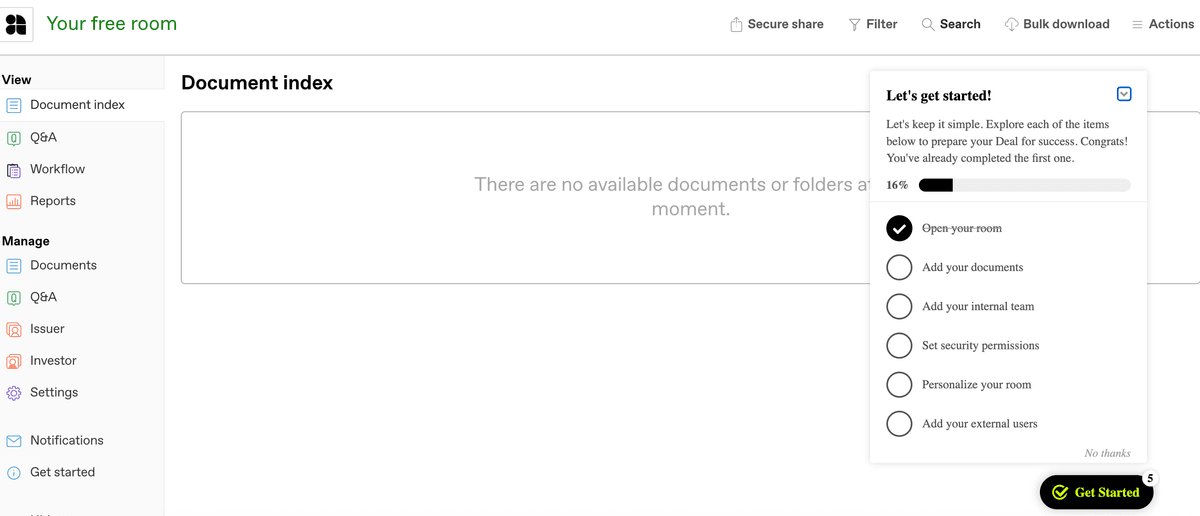 Ansarada AI Insights