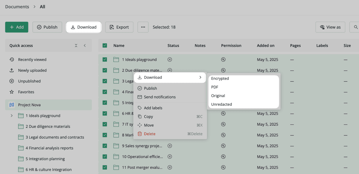 Ideals VDR Interface