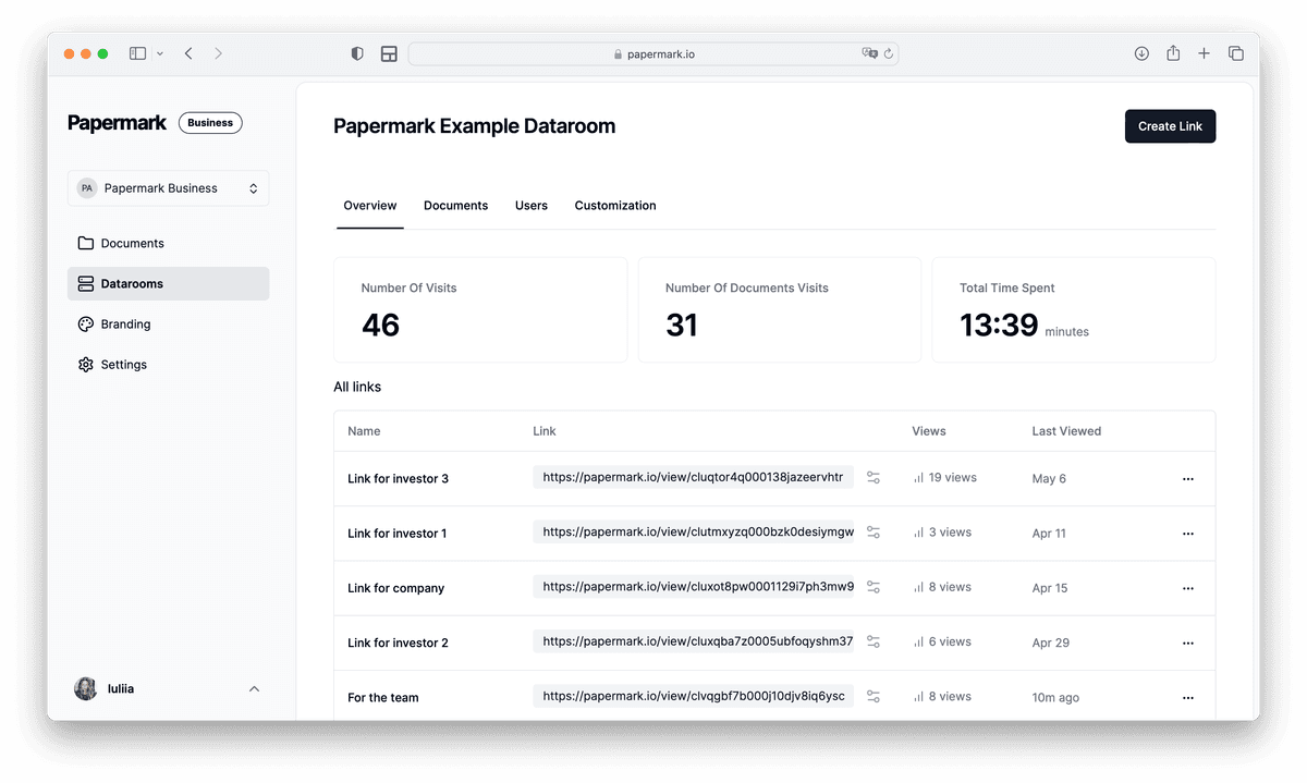 Installation de stockage de documents hors site