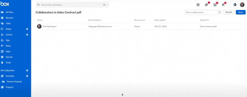 Box Security Options
