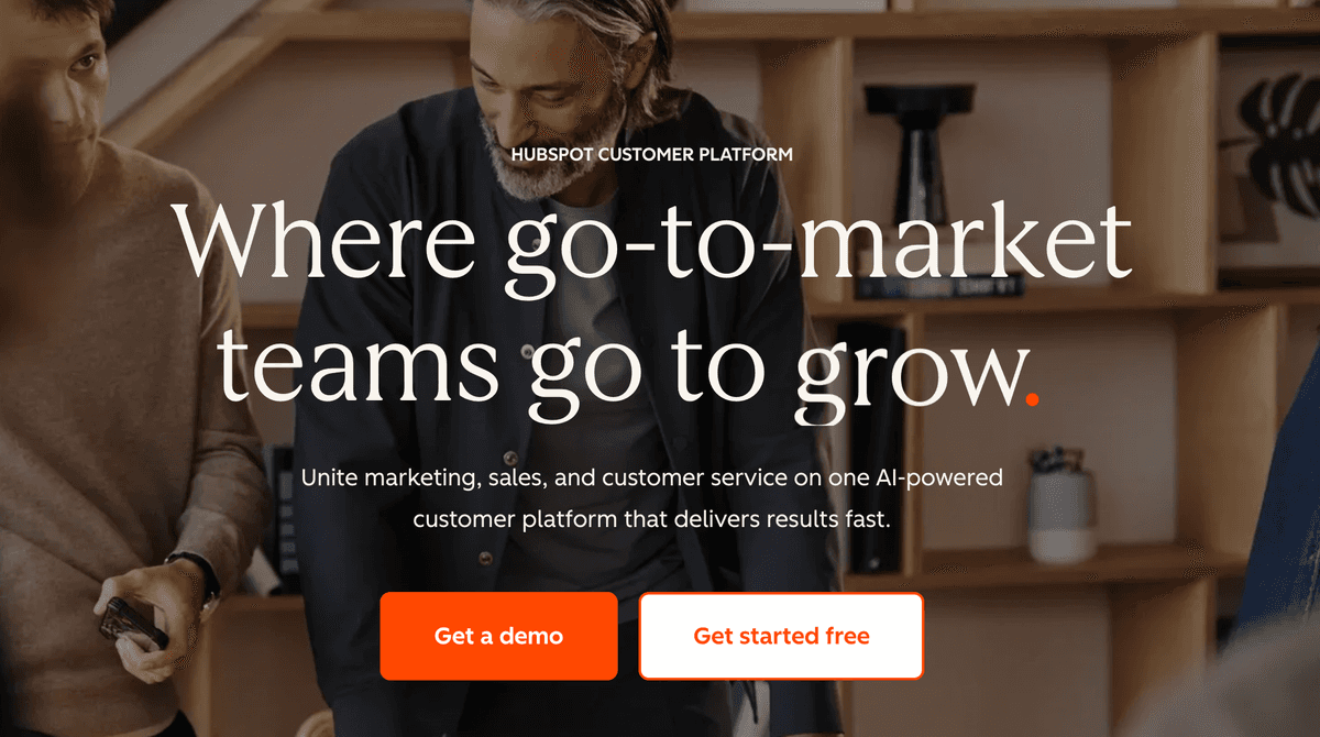 HubSpot CRM platform