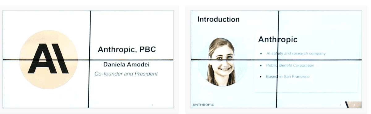 Anthropic pitch deck example