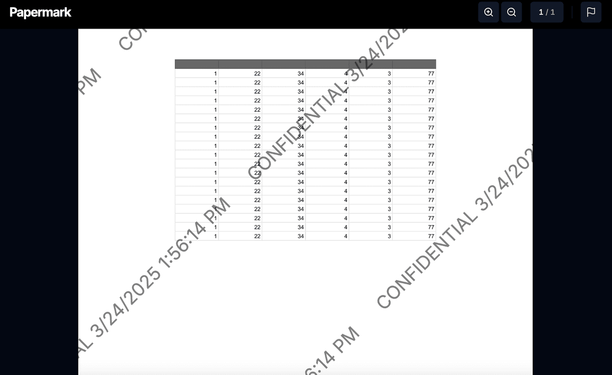 Papermark advanced folder features