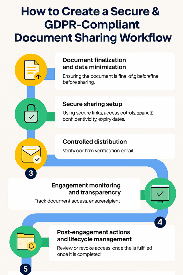 Document Sharing Risk GDPR-Compliant Document Sharing Workflow: 2026 Step-by-Step Guide