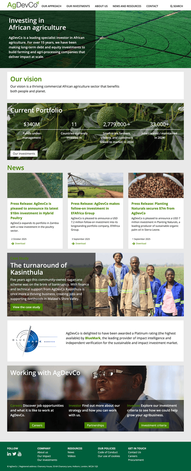 Agdevco Top 15 Agriculture Investors in Africa in 2026